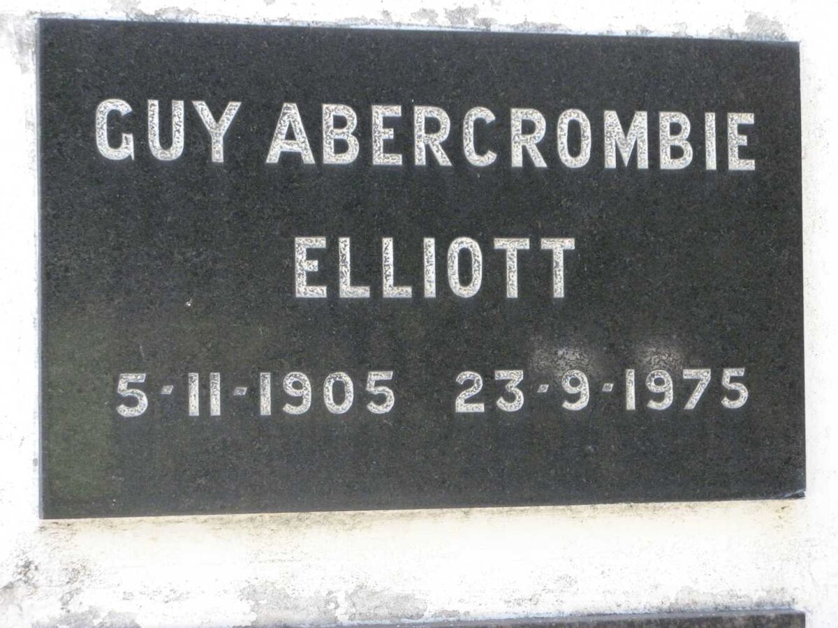 ELLIOTT Guy Abercrombie 1905-1975