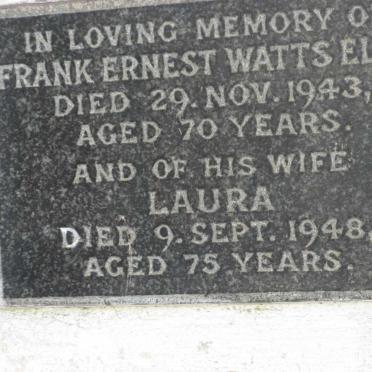 ELLIS Frank Ernest Watts -1943 &amp; Laura -1948