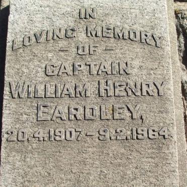 EARDLEY William Henry 1907-1964