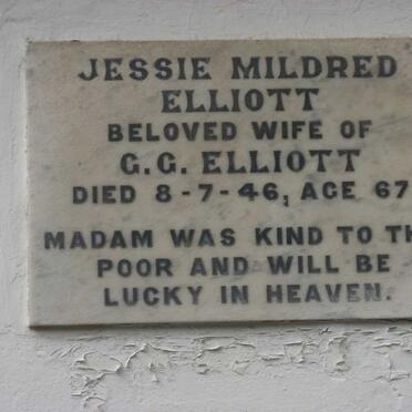 ELLIOTT Jessie Mildred -1946
