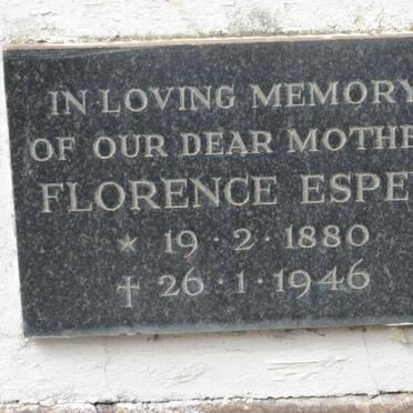 ESPEY Florence 1880-1946