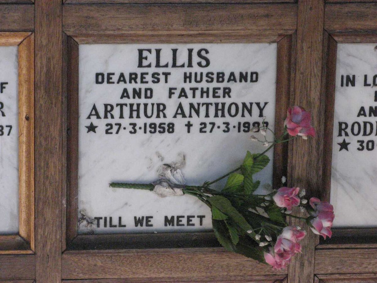 ELLIS Arthur Anthony 1958-1997