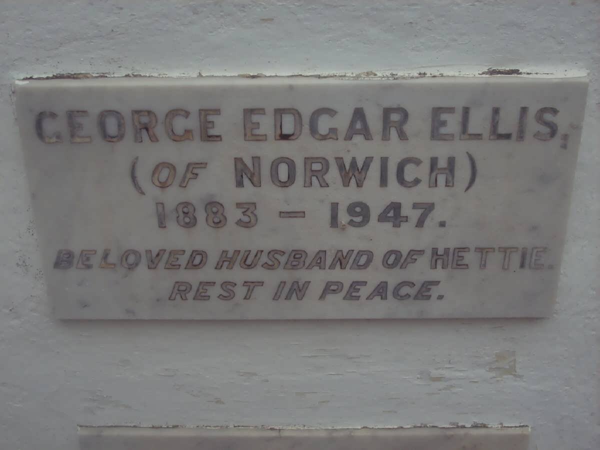 ELLIS George Edgar 1883-1947