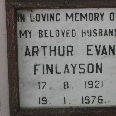 FINLAYSON Arthur Evan 1921-1976