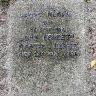 FRENCH John Kenneth Martin -1956