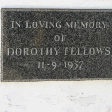 FELLOWS Dorothy -1957