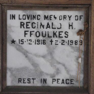 FFOULKES Reginald H. 1918-1989