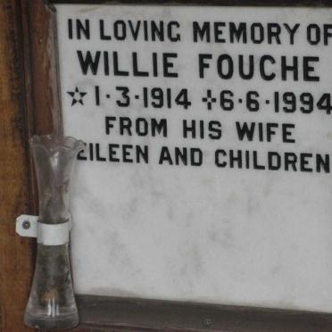 FOUCHE Willie 1914-1994