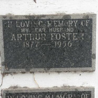 FOSTER Arthur 1877-1956