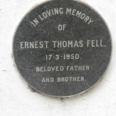 FELL Ernest Thomas -1950