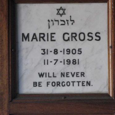 GROSS Marie 1905-1981
