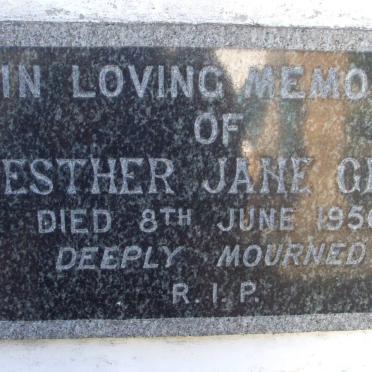 GEE Esther Jane -1956