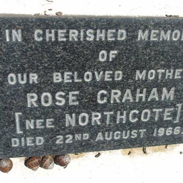 GRAHAM Rose nee NORTHCOTE -1966