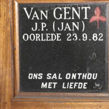 GENT J.P., van -1982