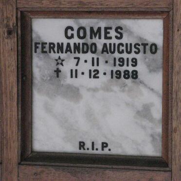 GOMES Fernando Augusto 1919-1988
