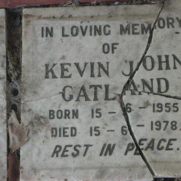 GATLAND Kevin John 1955-1978