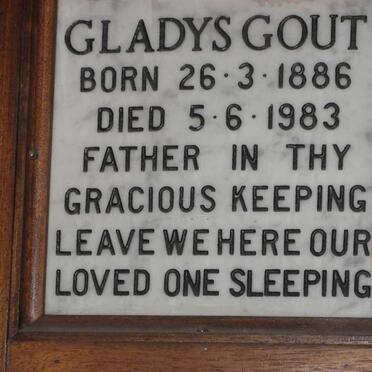GOUT Gladys 1886-1983