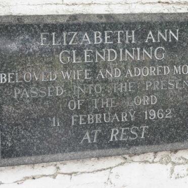 GLENDINNING Elizabeth Ann -1962