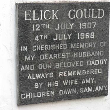 GOULD Elick 1907-1968