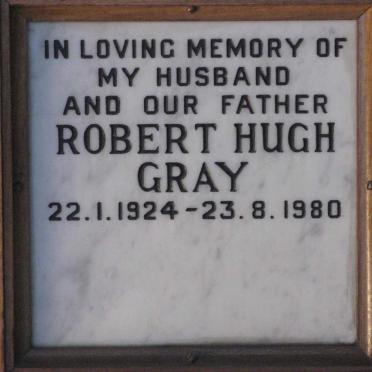 GRAY Robert Hugh 1924-1980