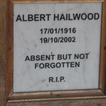 HAILWOOD Albert 1916-2002