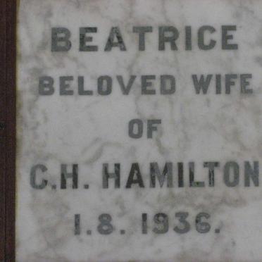 HAMILTON Beatrice -1936
