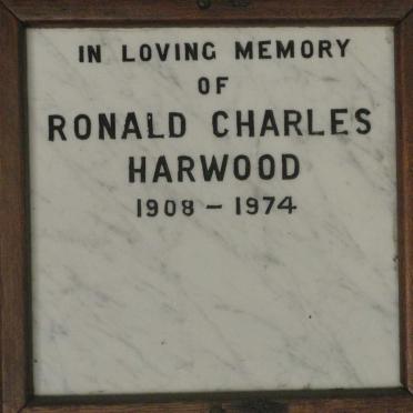 HARWOOD Ronald Charles 1908-1974