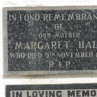 HALL Margaret -1950