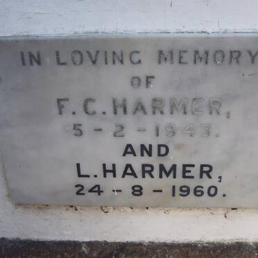 HARMER F.C. -1943 &amp; L. -1960