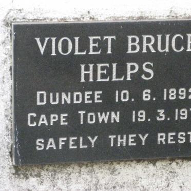 HELPS Violet Bruce 1892-1976