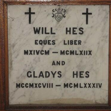 HES Will &amp; Gladys