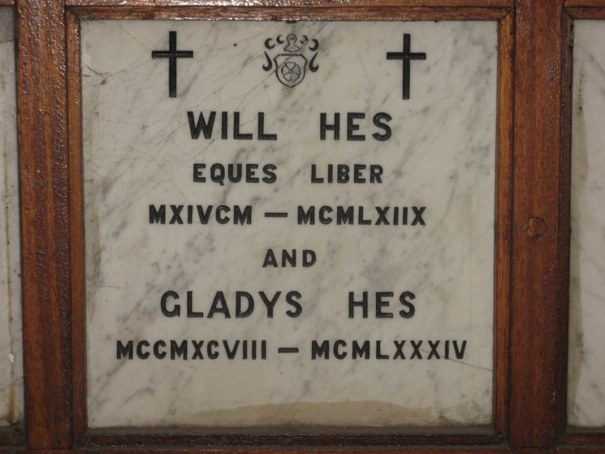 HES Will &amp; Gladys