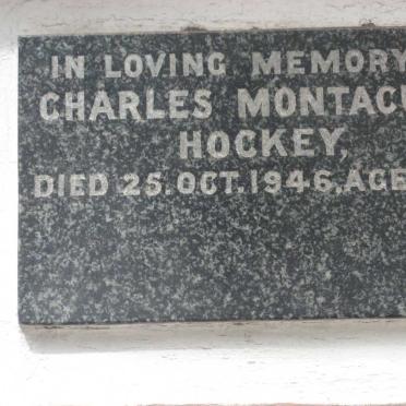 HOCKEY Charles Montacute -1946