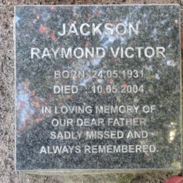 JACKSON Raymond Victor 1931-2004