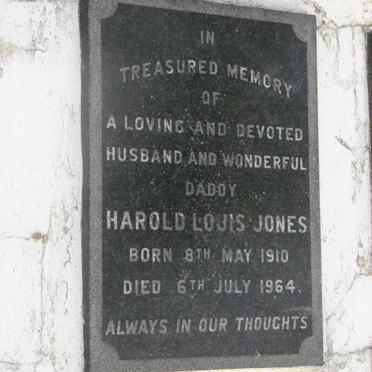 JONES Harold Louis 1910-1964