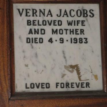 JACOBS Verna -1983