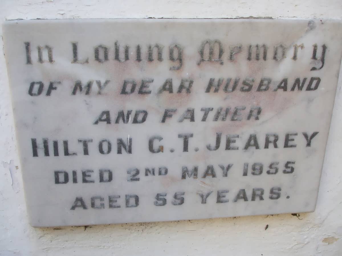 JEAREY Hilton G.T. -1955