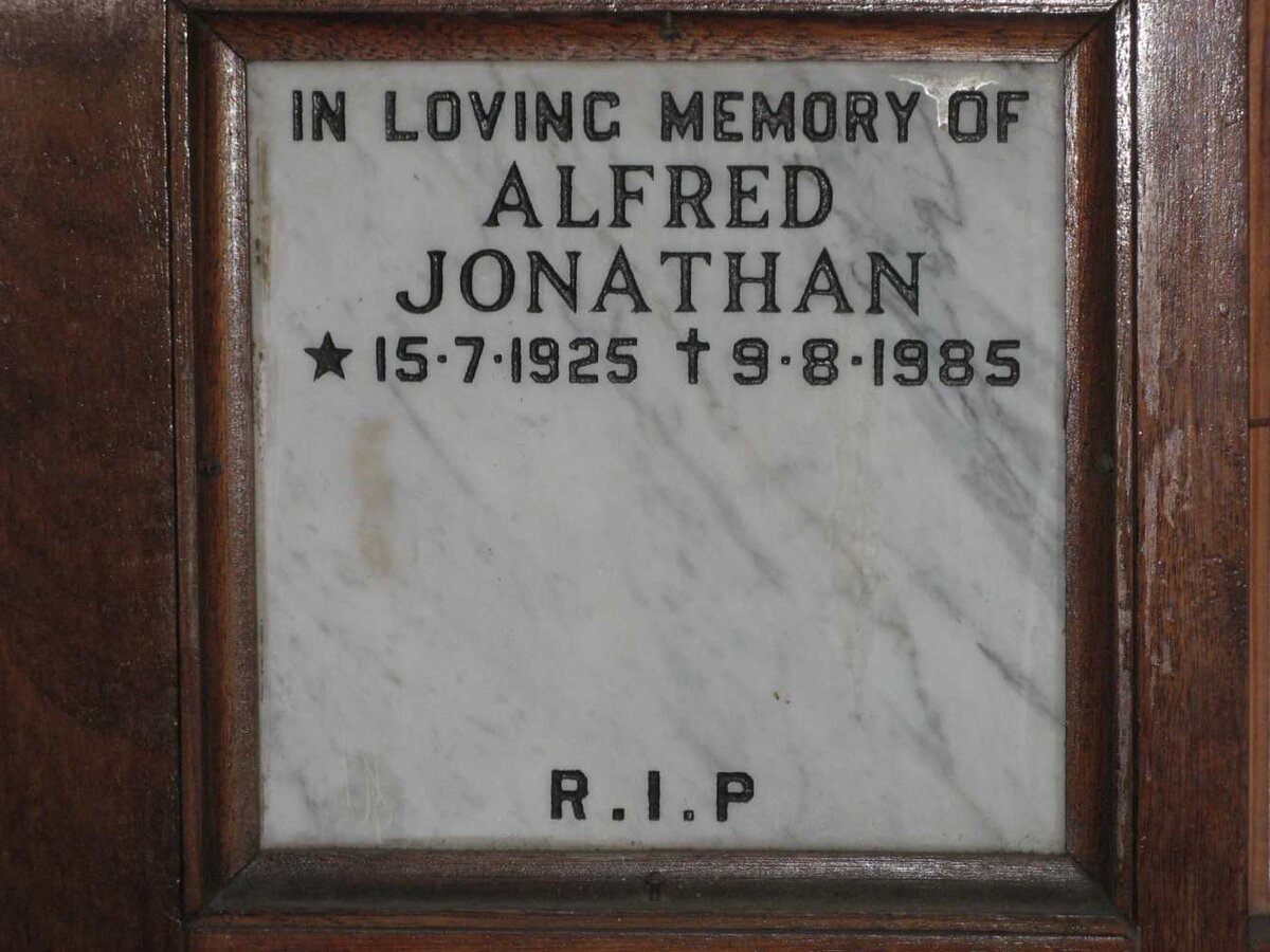 JONATHAN Alfred 1925-1985