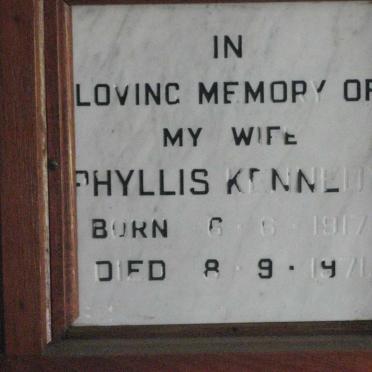 KENNEDY Phyllis 1917-1971