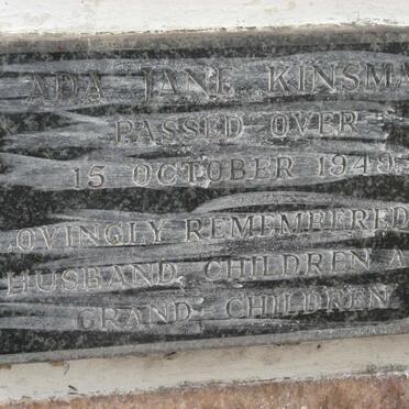 KINSMAN Ada Jane -1949