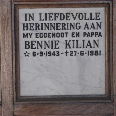 KILIAN Bennie 1943-1981