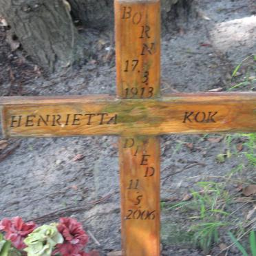 KOK Henrietta 1913-2006