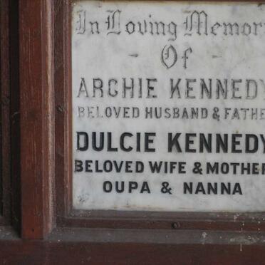 KENNEDY Archie &amp; Dulcie
