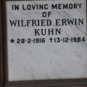 KUHN Wilfried Erwin 1916-1984