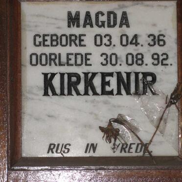 KIRKENIR Magda 1936-1992
