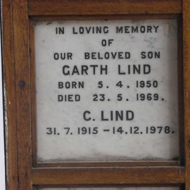 LIND C. 1915-1978 :: LIND Garth 1950-1969
