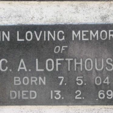 LOFTHOUSE C.A. 1904-1969