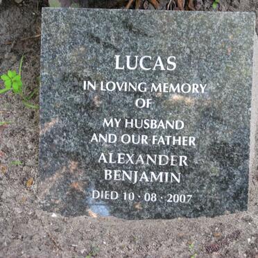 LUCAS Alexander Benjamin -2007