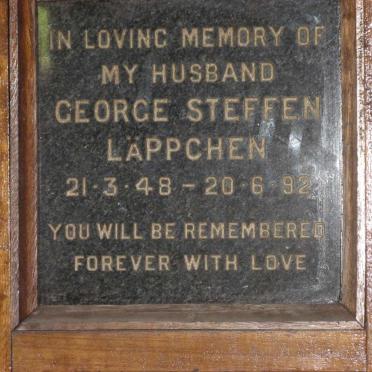 LAPPCHEN George Steffen 1948-1992