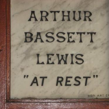 LEWIS Arthur Bassett